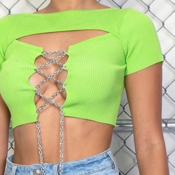 Citrus Crop Top - Picture 1 of 2